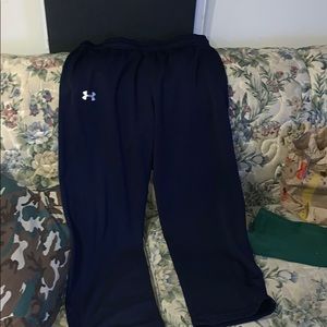Navy UA sweatpants